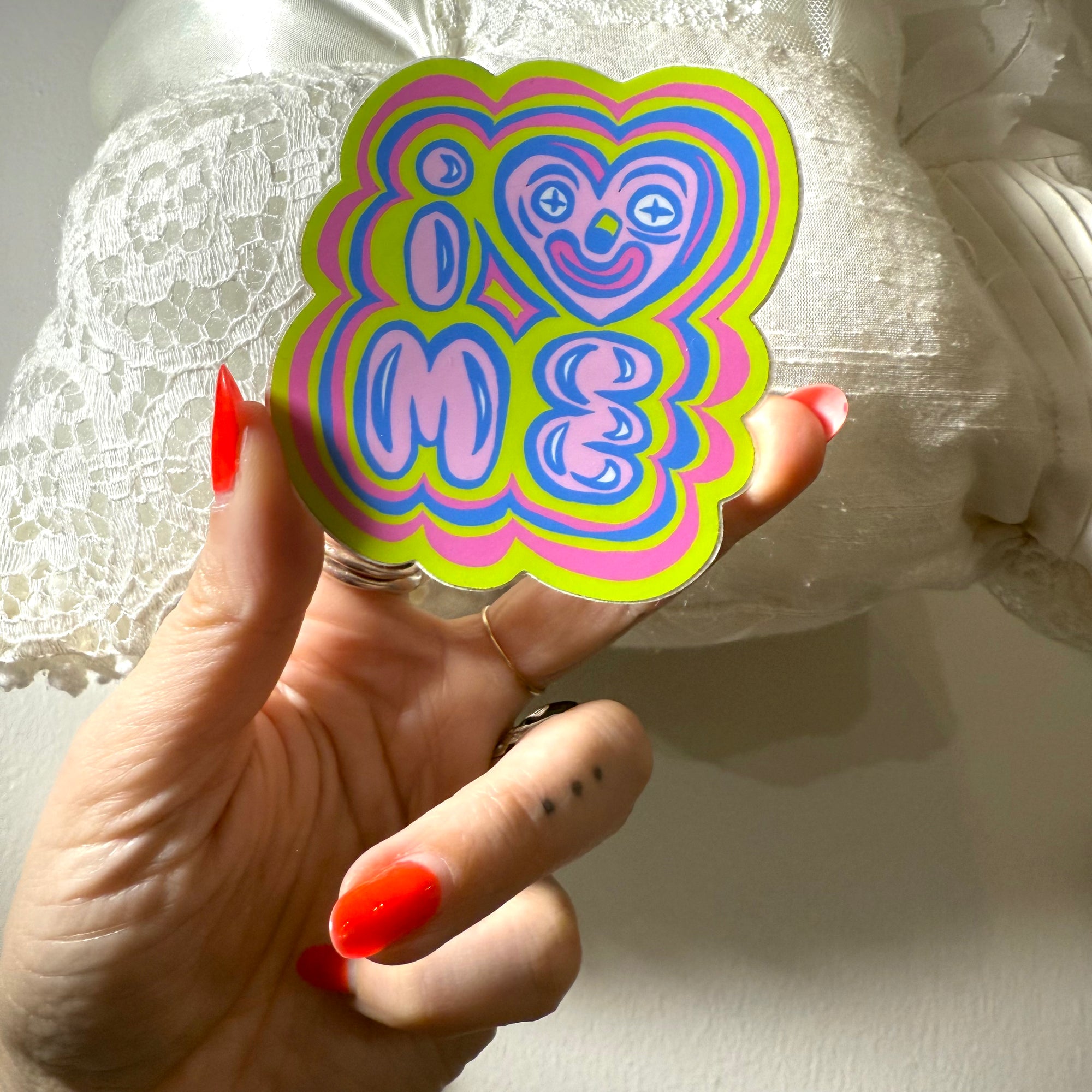 “ I 💗 Me" Vinyl Sticker