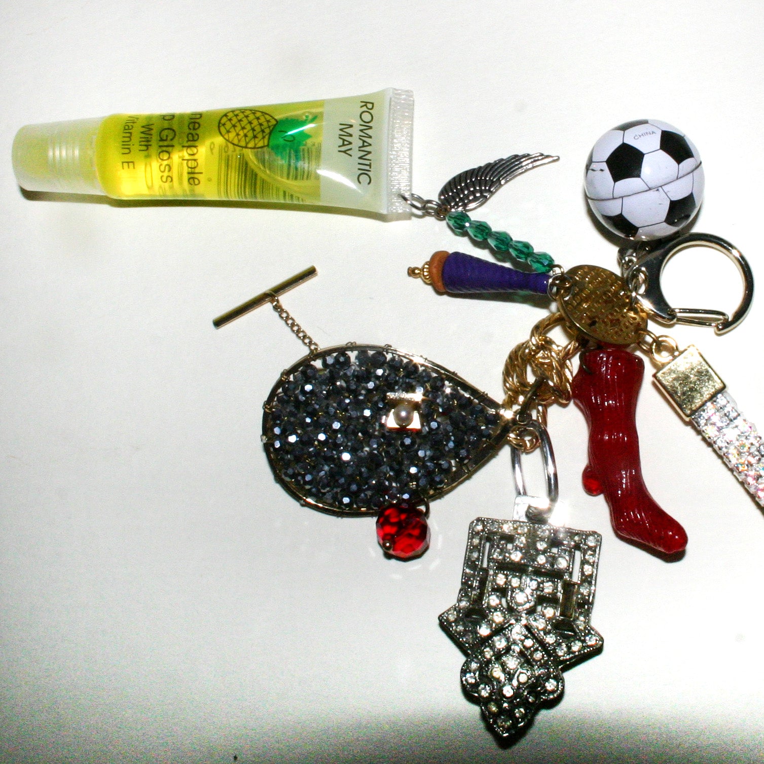 Junky Gloss Bag Charm | Sports