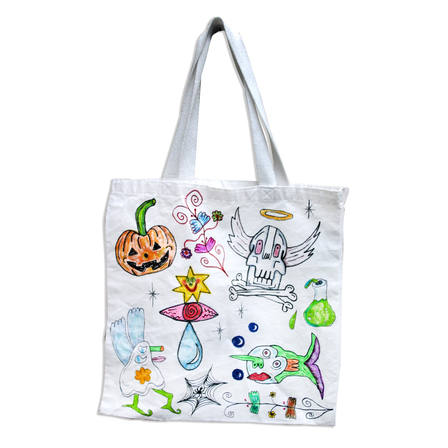 Creepy Halloween Tote