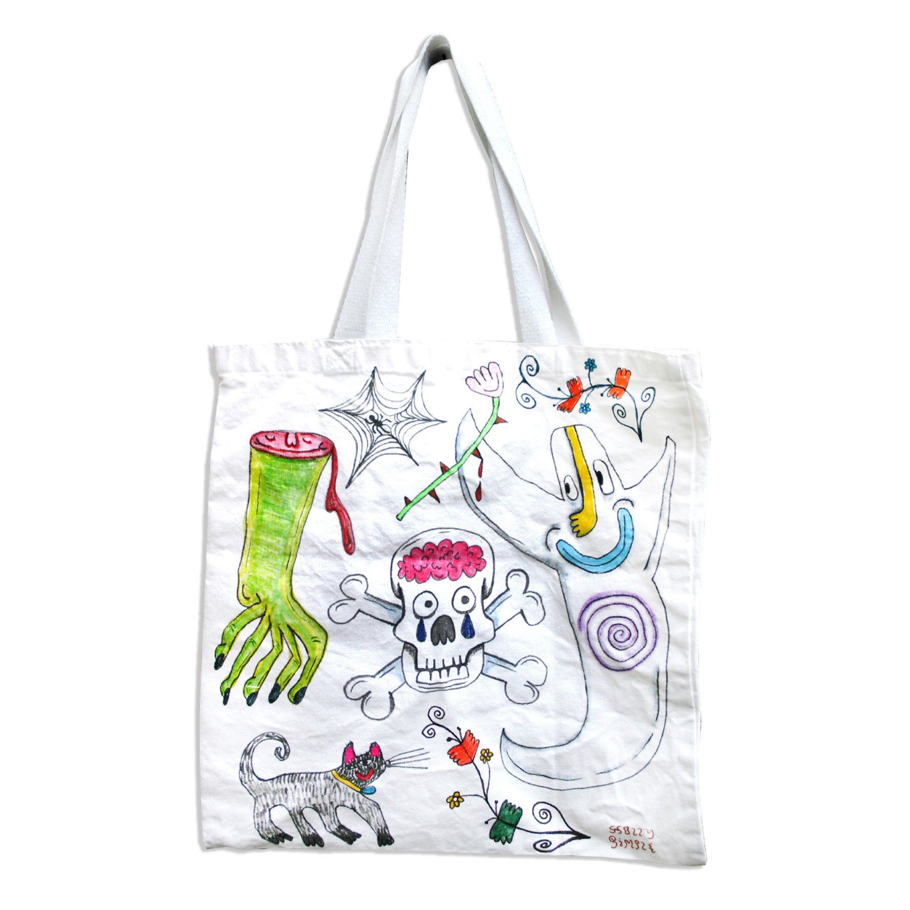 Creepy Halloween Tote