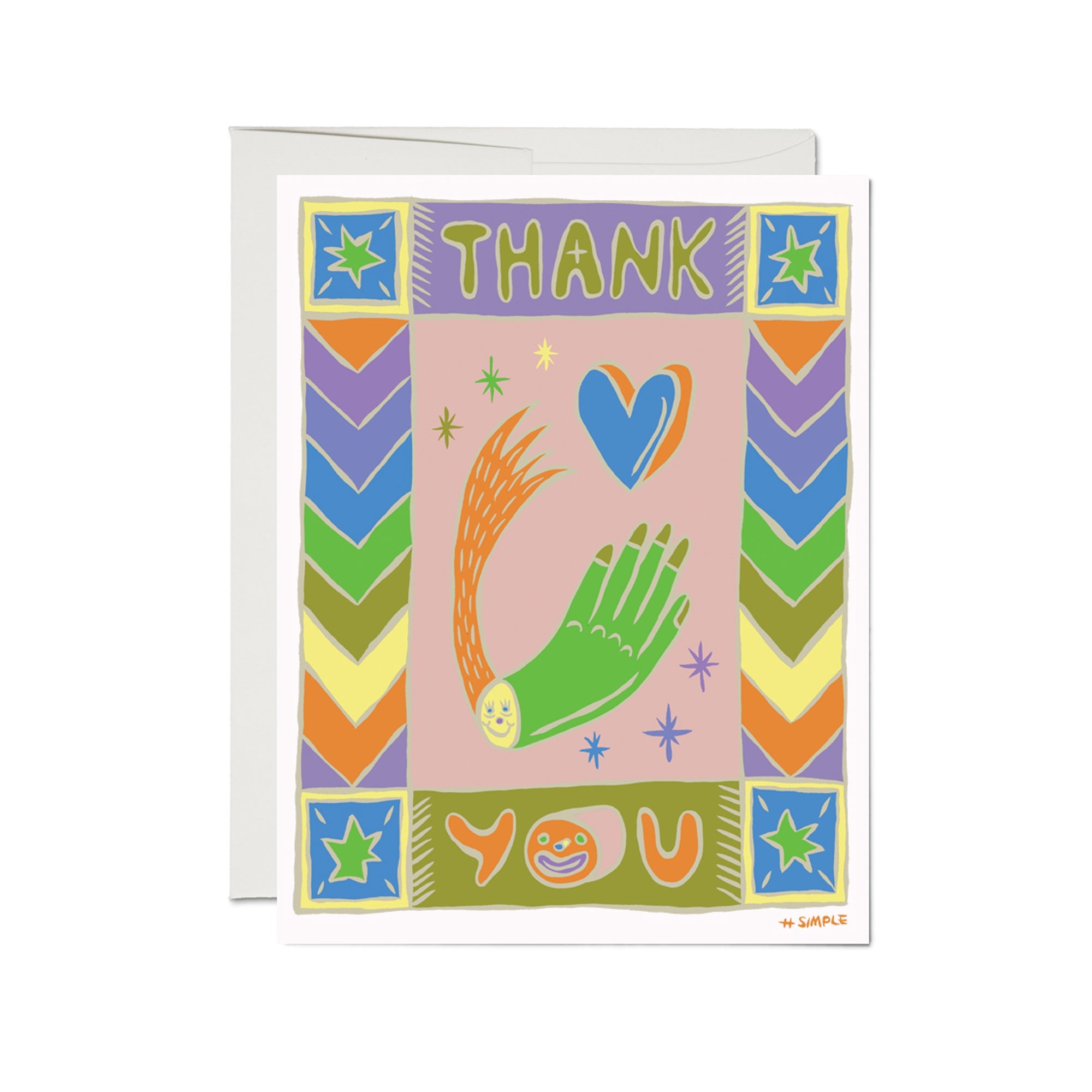 "THANK YOU" GREETING CARD SINGLE
